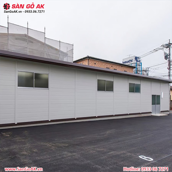 Tấm Panel Cách Nhiệt 4 Rãnh PN4R-01 Màu Trắng Mờ