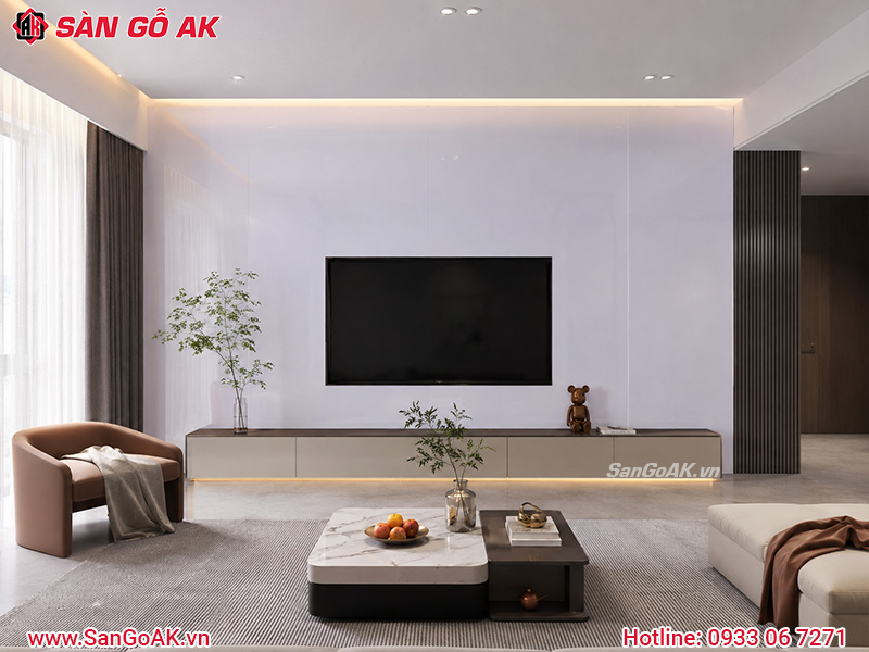 Tấm ốp Nano tổ ong KW-41 màu trắng bóng