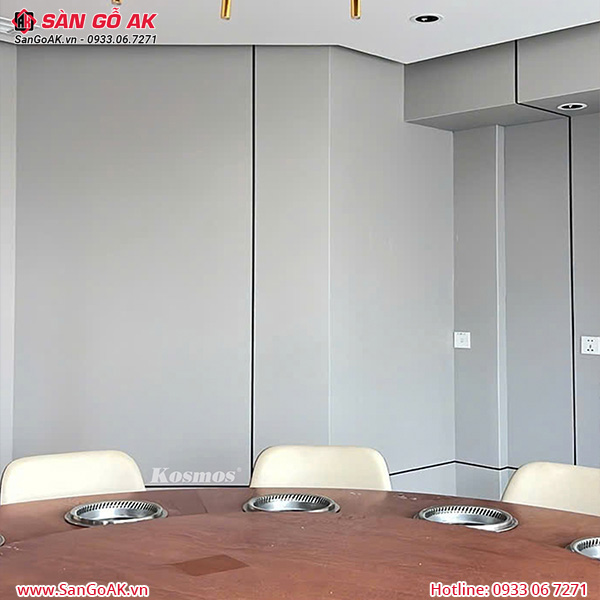Tấm ốp than tre vân vải xám Galawood G-889