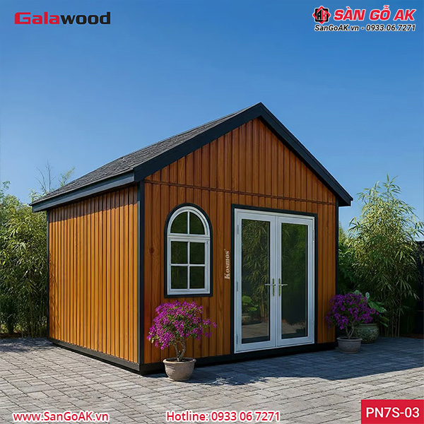 Tấm Panel Cách Nhiệt 7 Sóng PN7S-03 Màu Cánh Gián