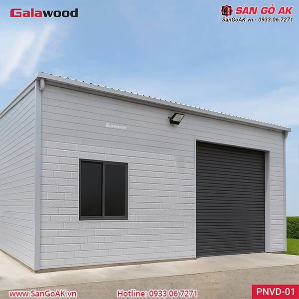 Tấm Panel Cách Nhiệt PNVD-01 Vân Gạch Màu Trắng