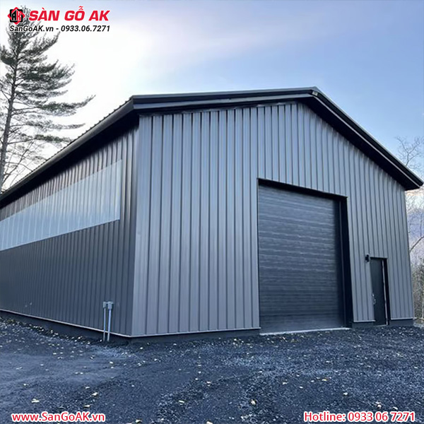 Tấm Panel Cách Nhiệt 4 Rãnh PN4R-02 Màu Xám Mờ