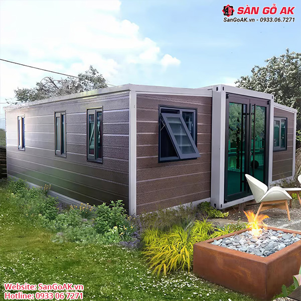 Tấm Panel Cách Nhiệt 3 Rãnh PN3R-04 Màu Nâu Walnut