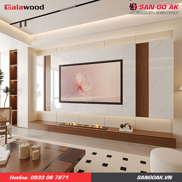 Tấm PVC vân đá Galawood 2.6mm PVC214