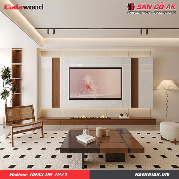 Tấm PVC vân đá Galawood 2.6mm PVC214