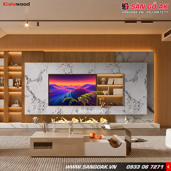 Tấm PVC vân đá Galawood 2.6mm PVC239 Pandora