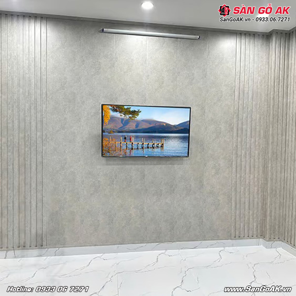 Lam 4 sóng Galawood L4S-910 vân giấy xám nhạt