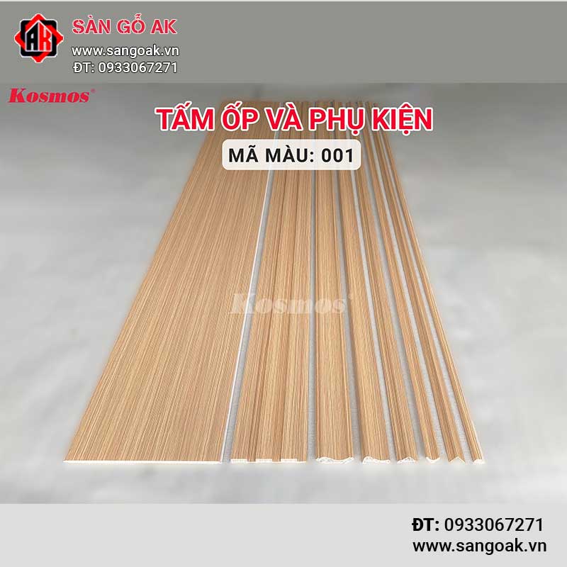 Tấm ốp Nano 8mm SPC Kosmos KNANO9-001