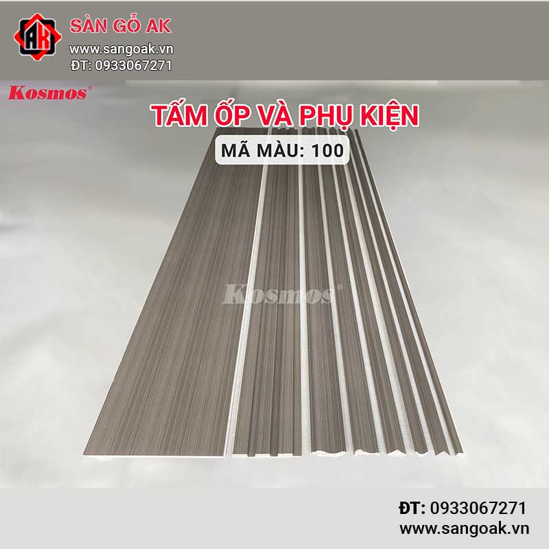 Tấm ốp Nano 8mm SPC Kosmos KNANO9-100