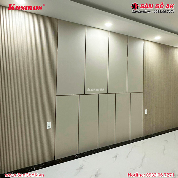 Lam sóng than tre Kosmos 6S-832 vân vải vàng đậm ánh kim