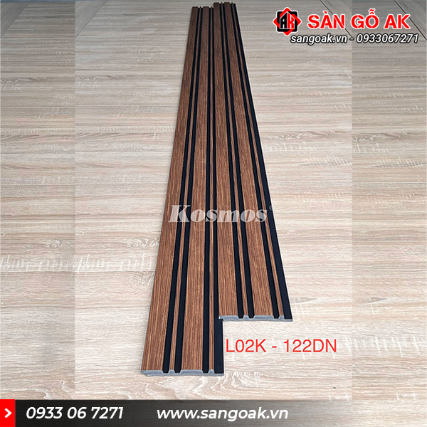 Tấm ốp lam 2 sóng kép Hàn Quốc L02K-122DN