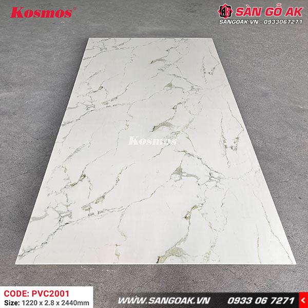Tấm PVC vân đá Kosmos 2.8mm PVC2001