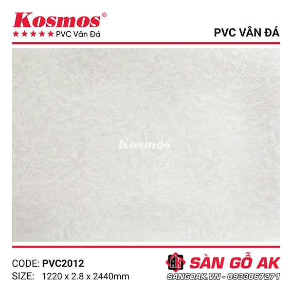 Tấm PVC vân đá Kosmos 2.8mm PVC2012