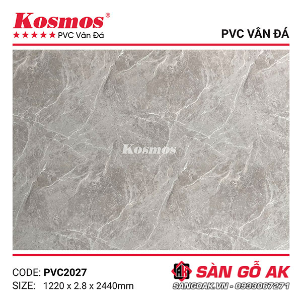 Tấm PVC vân đá Kosmos 2.8mm PVC2027