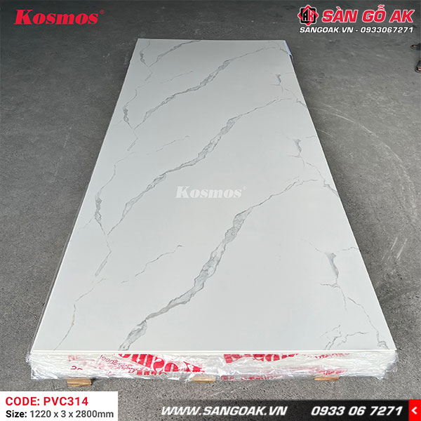 Tấm PVC vân đá Kosmos 3mm PVC314