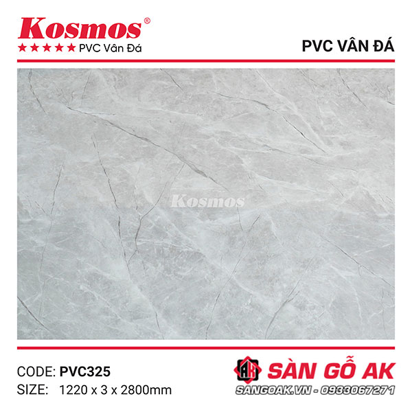 Tấm PVC vân đá Kosmos 3mm PVC325