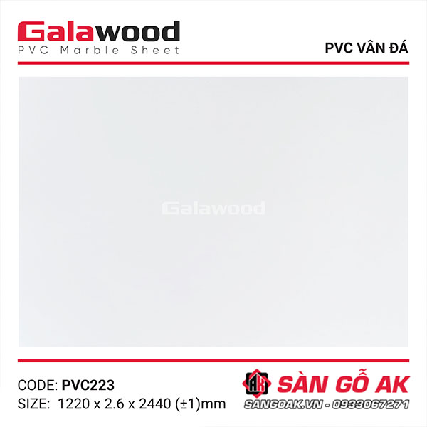 Tấm PVC vân đá Galawood 2.6mm PVC223