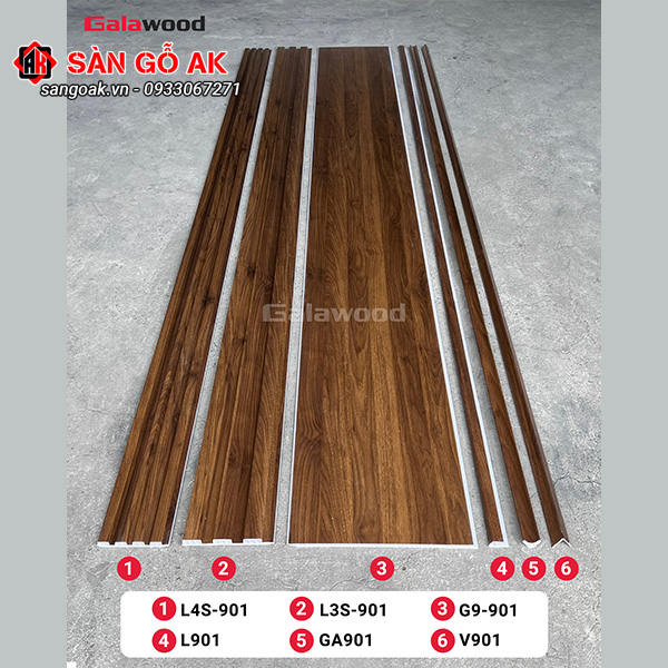 Tấm ốp Nano 9mm SPC Galawood G9-901