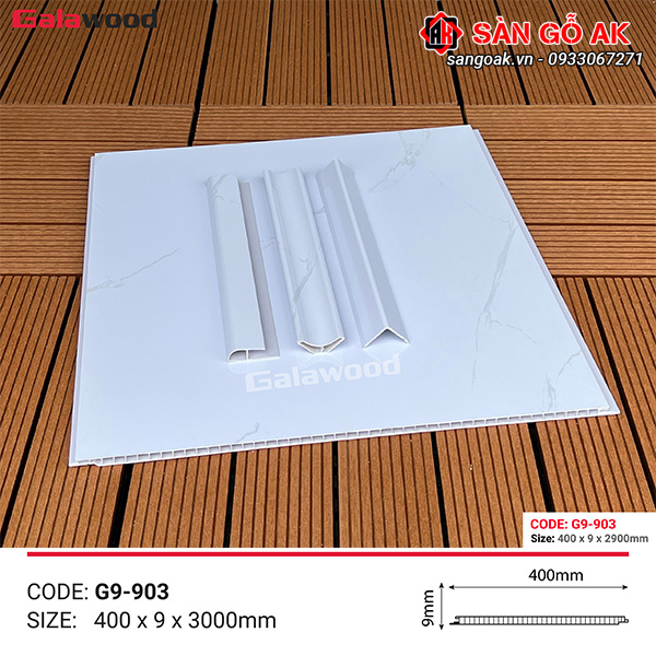Tấm ốp Nano 9mm SPC Galawood G9-903