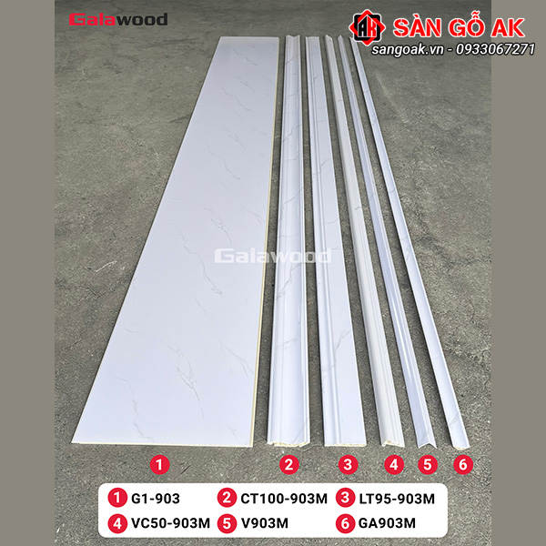 Tấm ốp Nano 9mm SPC Galawood G9-903