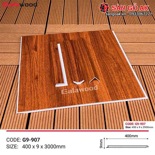 Tấm ốp Nano 9mm SPC Galawood G9-907