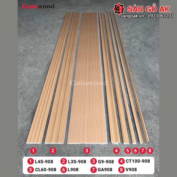 Tấm ốp Nano 9mm SPC Galawood G9-908