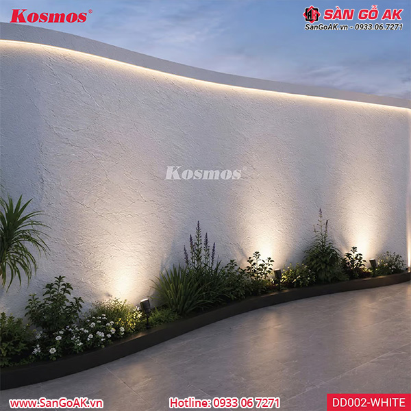Tấm ốp đá dẻo Kosmos DD002-WHITE vân đá phiến trắng
