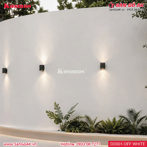 Tấm ốp đá dẻo Kosmos DD001-OFF WHITE vân đá Travertine trắng kem