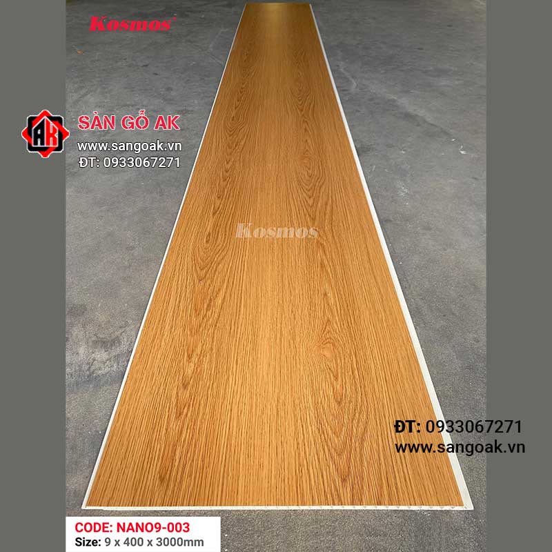 Tấm ốp Nano 9mm PVC Kosmos NANO9-003
