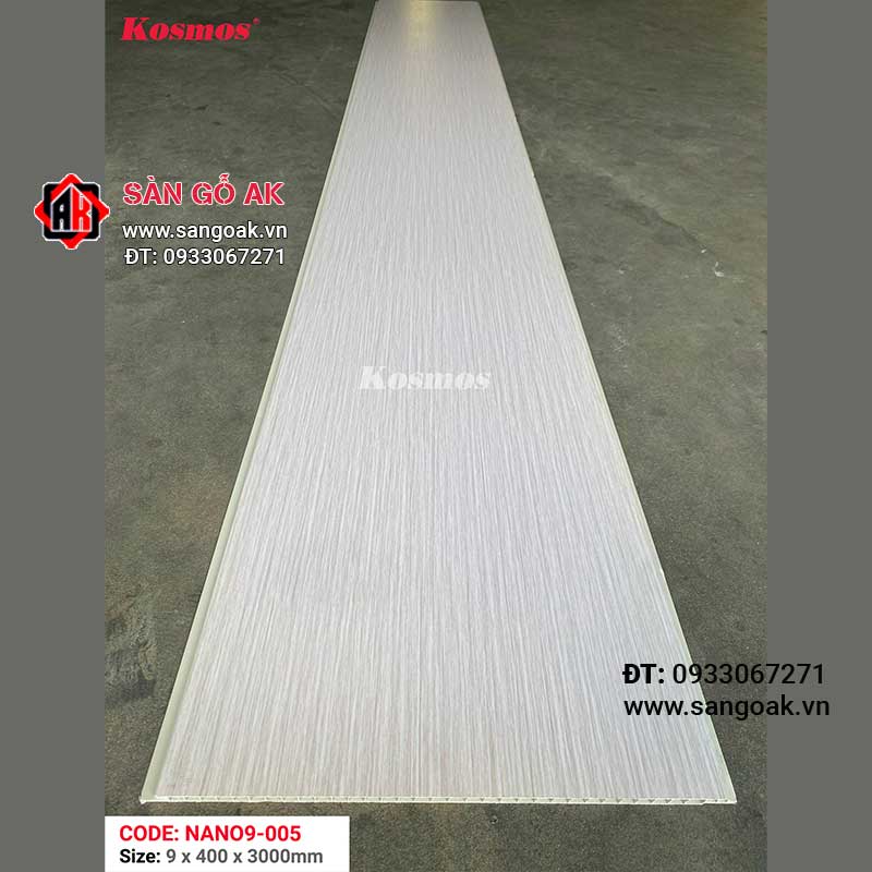 Tấm ốp Nano 9mm PVC Kosmos NANO9-005