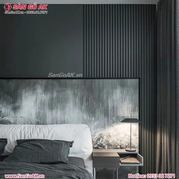 Tấm ốp lam 4 sóng cao giá rẻ HY106 màu đen