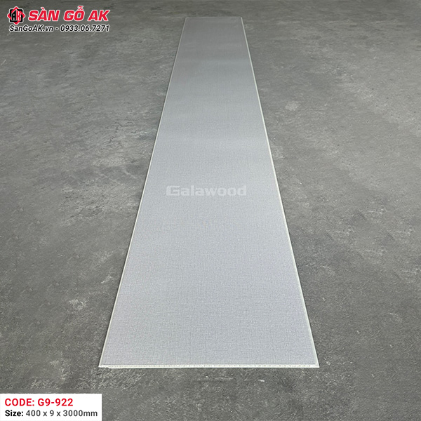 Tấm ốp Nano Galawood G9-922 vân vải xám