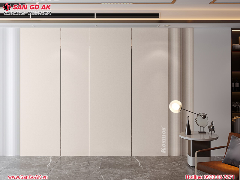 Tấm ốp than tre vân vải xám Galawood G-889