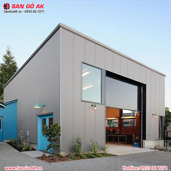 Tấm Panel Cách Nhiệt 7 Sóng PN7S-01 Màu Trắng Mờ