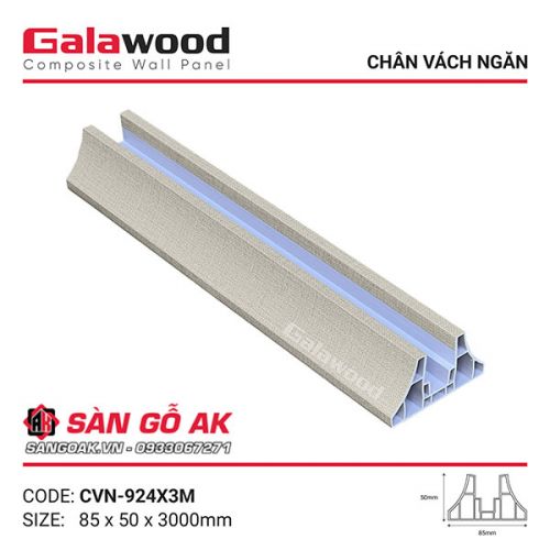 Chân vách ngăn nhựa Galawood CVN-924