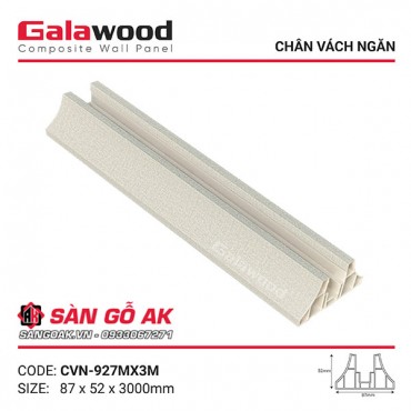 Chân vách ngăn nhựa Galawood CVN-927M