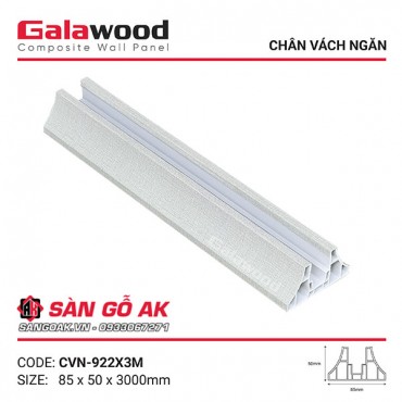 Chân vách ngăn nhựa Galawood CVN-922