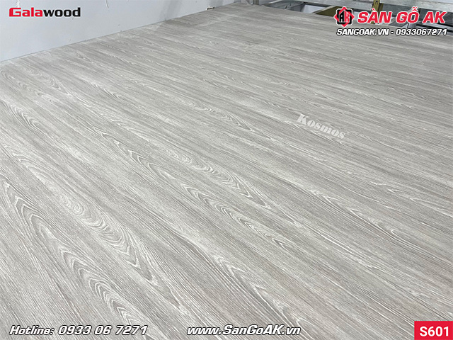 Công trình thực tế gác lửng sử dụng sàn chịu lực S601 vân gỗ xám