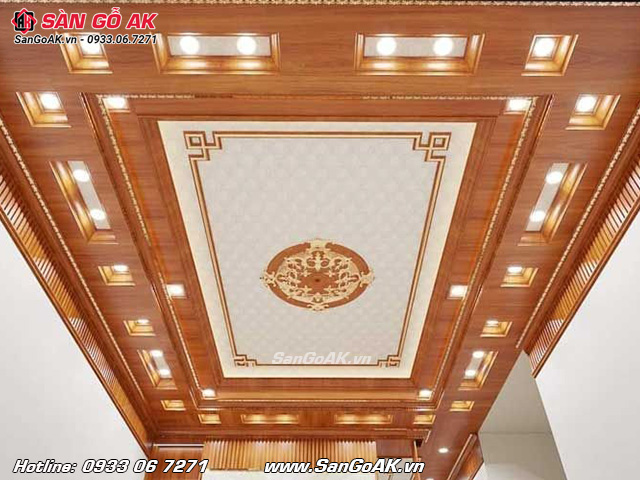 Kết hợp tấm Nano với hệ thống đèn led sẽ làm cho trần nhà nổi bật hơn