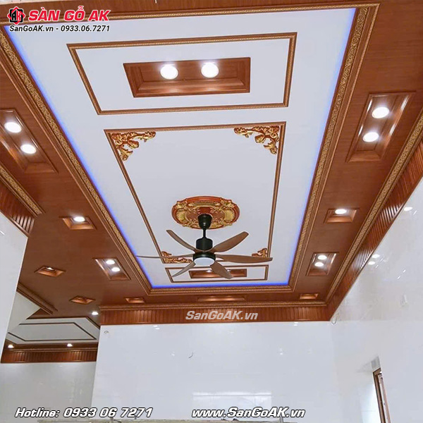 Ốp tường, ốp trần siêu đẹp với tấm ốp Nano tráng gương