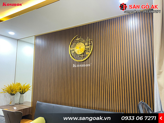 Lam Sóng Hàn Quốc L03-120D vân gỗ mang đến cảm giác ấm cúng, dễ chịu