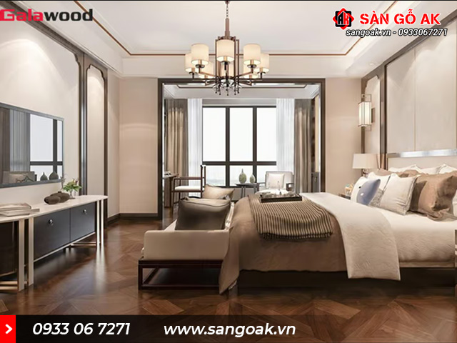 Ứng dụng tấm G9-902 ốp tường phòng ngủ mang vẻ đẹp tinh tế, sang trọng