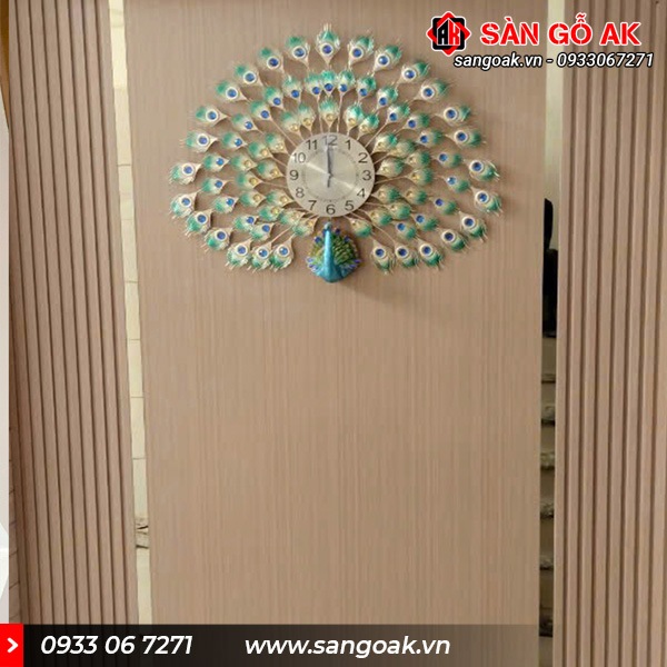 Trang trí nội thất tinh tế và ấn tượng với tấm Nano G9-908 vân gỗ màu vàng đậm