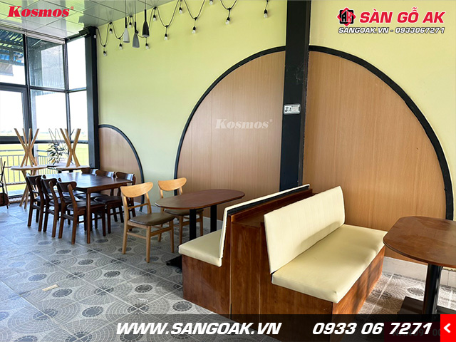 Tấm ốp Nano Kosmos có khả năng chống nước, chống mối mọt tốt