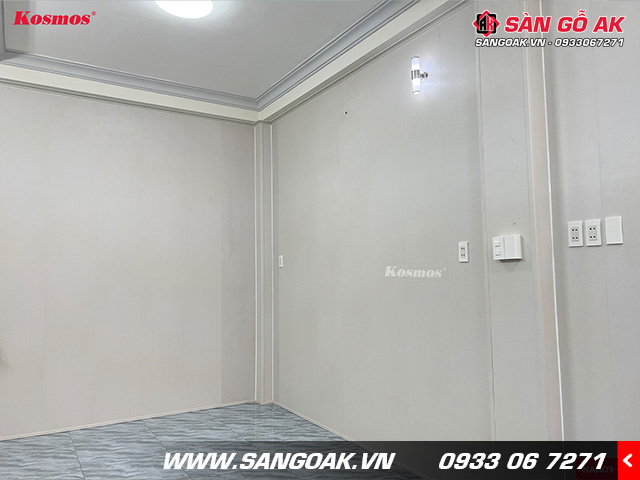 Tấm ốp NANO9-016 có khả năng chống nước, chống mối mọt tốt