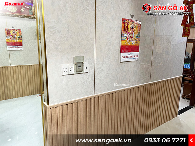 Lam sóng Kosmos có khả năng chống nước, chống mối mọt tốt