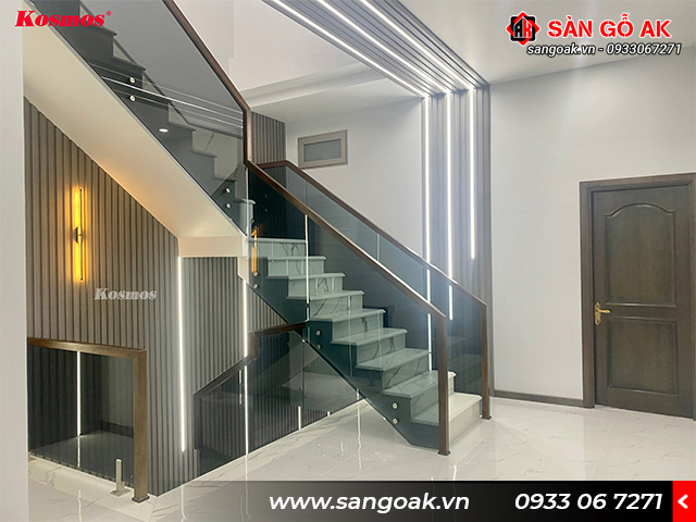 Lam sóng K3S200-100 kết hợp với đèn tạo nét độc đáo cho công trình