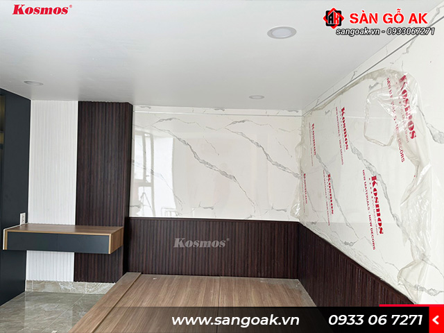 Lam sóng Kosmos tạo điểm nhấn và dễ kết hợp với các vật liệu khác