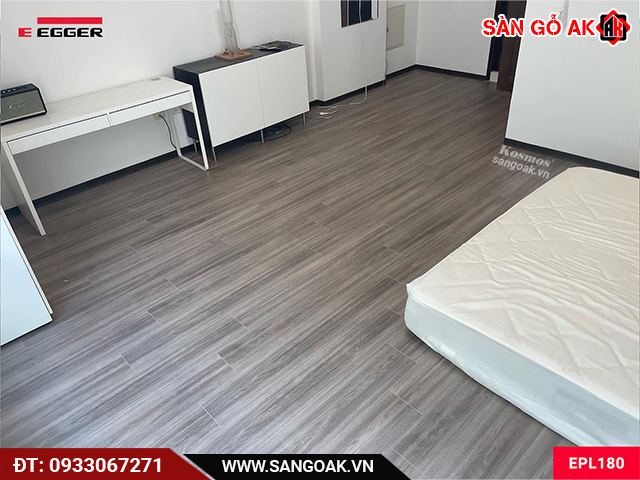 Công trình thực tế sàn gỗ Egger Aqua EPL180 tại TPHCM
