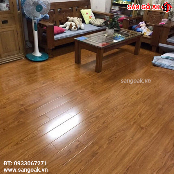 2. Công trình lát sàn với sàn gỗ Galamax BG221